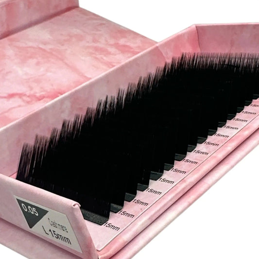 Black Cashmere .05 (16 Line) Lash Extensions - Lash Better