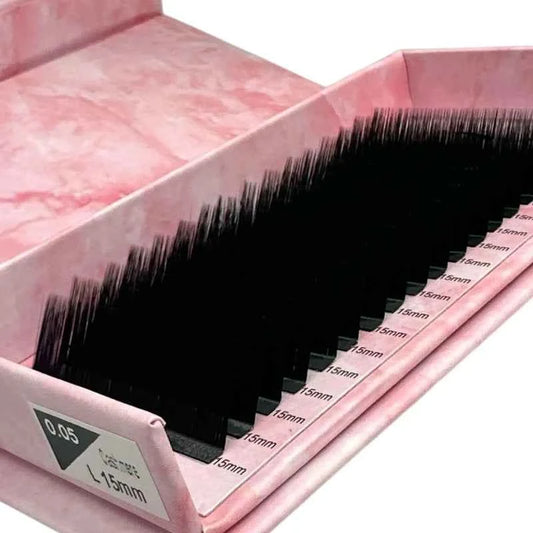 Black Cashmere .05 (16 Line) Lash Extensions