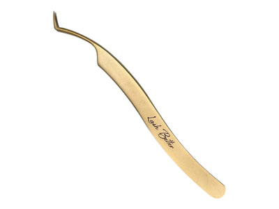 Gold Lash Tweezer GT-02