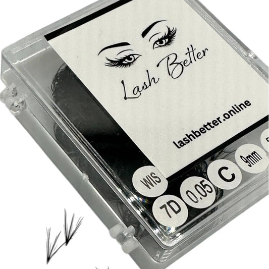 Lash Better lash extension product packaging on a white background