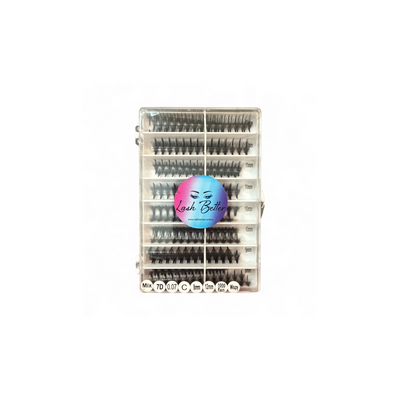 Lash Better brand mix wispy lash extensions