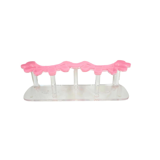 Side view of Professional lash tweezer holder for organized lash tools by Lash Better