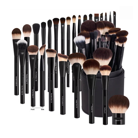 25 pc Makeup Brush Kit