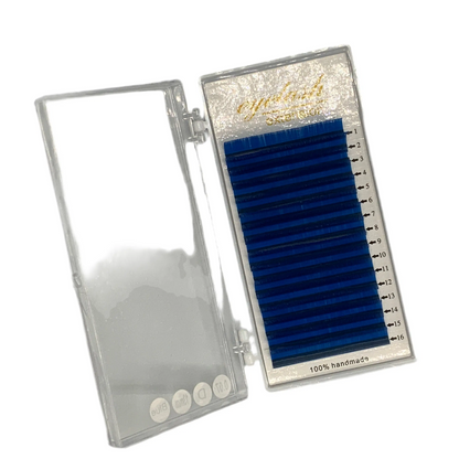 Colored Blue D .07 Colored Lash Extensions - Lash Better