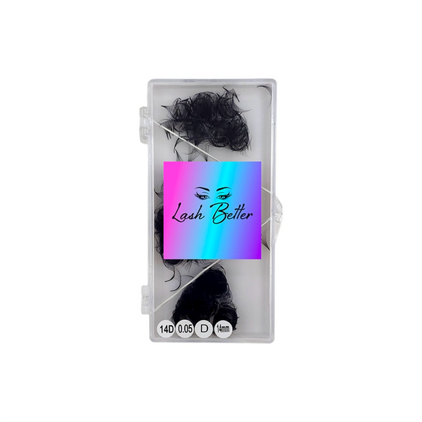 Eyelash extension kit with 'Lash Better' branding on a white background