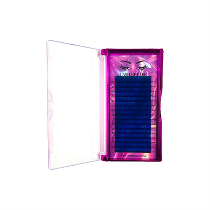 Lash Better Brand Colored Blue D .07 Colored Lash Extensions