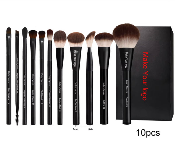 10 pc Make up Brush Kit