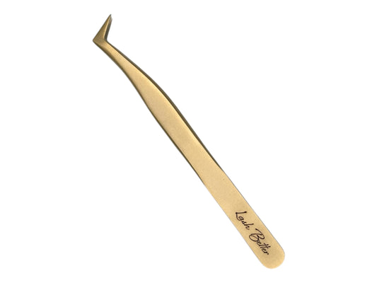 Gold Lash Tweezer GT-01