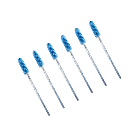 Colored disposable lash wands in blue by Lash Better