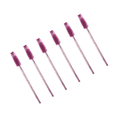 Colored disposable lash wands in fuchsia by Lash Better