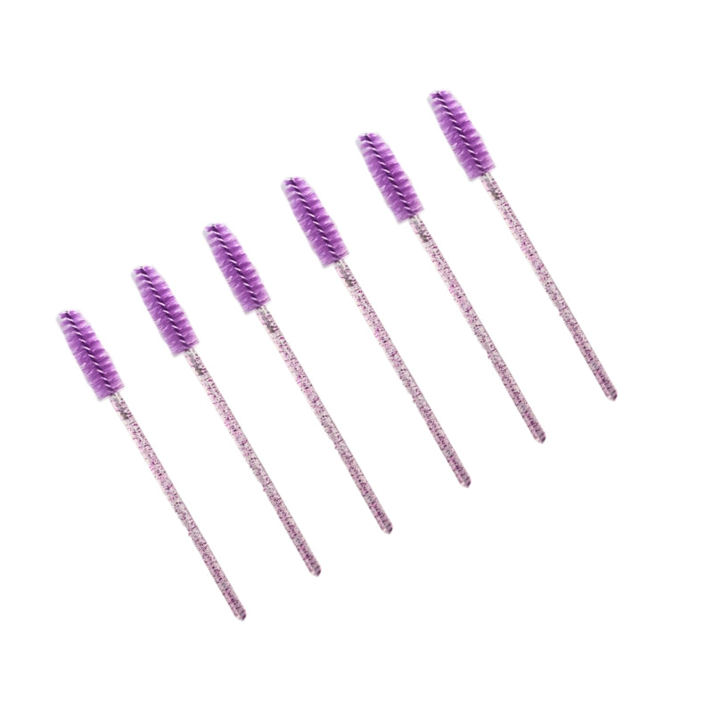 Colored disposable lash wands in purple by Lash Better