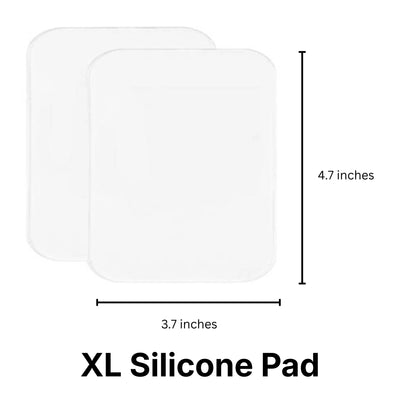 XL Clear Silicone Lash Pad 3.7 x 4.7