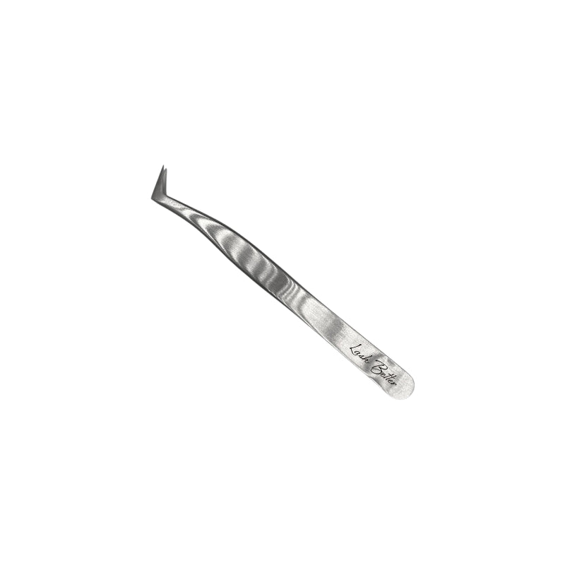 Stainless Steel Lash Tweezers ST-02 by Lash Better