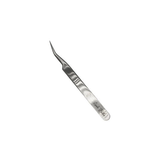 Lash Better Stainless Steel Lash Tweezers on a white background